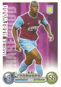 Marlon Harewood Aston Villa 2007/08 Topps Match Attax #32